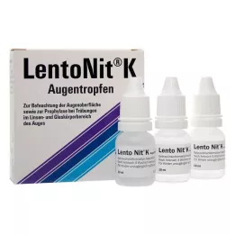 LENTO NIT K göz damlası, 3X10 ml