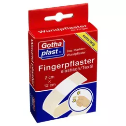 GOTHAPLAST Parmak bandajı 2x12 cm elastik, 5X2 adet