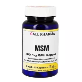 MSM 500 mg GPH kapsül, 60 adet