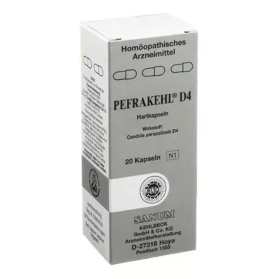 PEFRAKEHL Kapsüller D 4, 20 adet PEFRAKEHL Kapsüller D 4, 20 adet