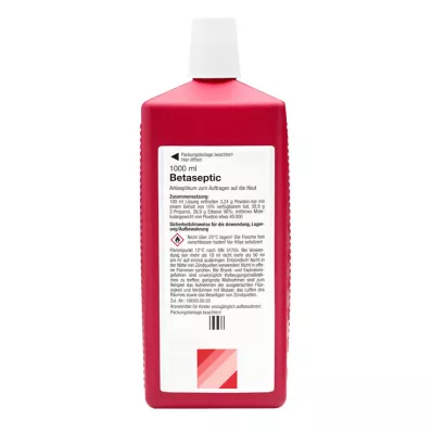 BETASEPTIC MUNDIPHARMA Çözelti, 1000 ml BETASEPTIC MUNDIPHARMA Çözelti, 1000 ml
