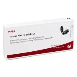 ISCUCIN abietis Güç A ampulleri, 10X1 ml