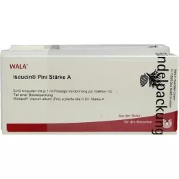 ISCUCIN pini gücü A ampulleri, 50x1 ml