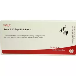 ISCUCIN Populi Güç C Ampulleri, 10X1 ml