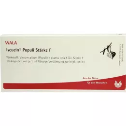 ISCUCIN Populi Güç F Ampuller, 10X1 ml