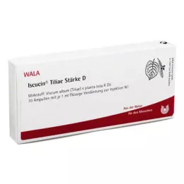 ISCUCIN tiliae Güç D Ampuller, 10X1 ml