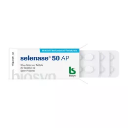 SELENASE 50 AP tablet, 20 adet