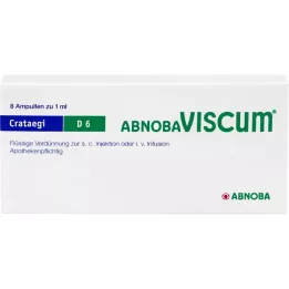ABNOBAVISCUM Crataegi D 6 ampul, 8 adet