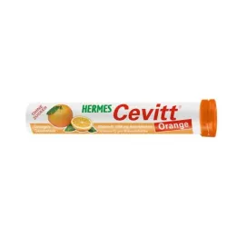 HERMES Cevitt Portakal Efervesan Tablet, 20 adet