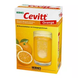 HERMES Cevitt Portakal Efervesan Tablet, 60 adet
