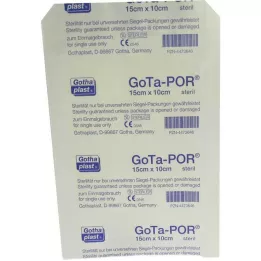 GOTA-POR Yara sıvası steril 100x150 mm, 1 adet