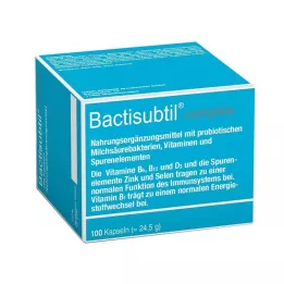 BACTISUBTIL Karmaşık kapsüller, 100 adet