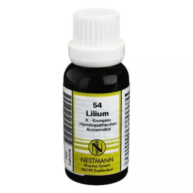 LILIUM K Kompleks No.54 Seyreltme, 20 ml LILIUM K Kompleks No.54 Seyreltme, 20 ml