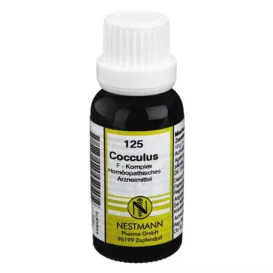 COCCULUS F Kompleks No.125 Seyreltme, 20 ml COCCULUS F Kompleks No.125 Seyreltme, 20 ml
