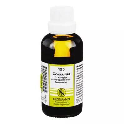 COCCULUS F Kompleks No.125 Seyreltme, 50 ml