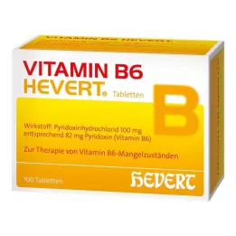 VITAMIN B6 HEVERT tabletler, 100 adet