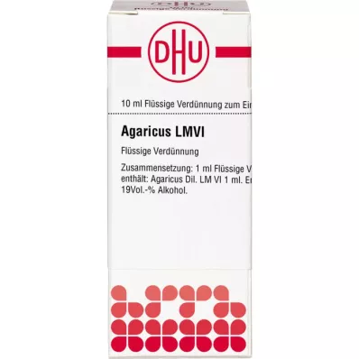 AGARICUS LM VI Seyreltme, 10 ml AGARICUS LM VI Seyreltme, 10 ml