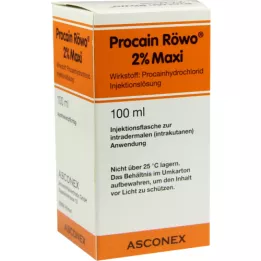 PROCAIN Röwo %2 Maxi enjeksiyon şişeleri, 100 ml