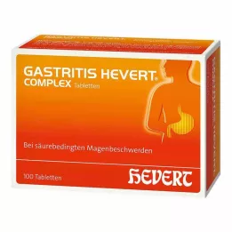 GASTRITIS HEVERT Karmaşık tabletler, 100 adet