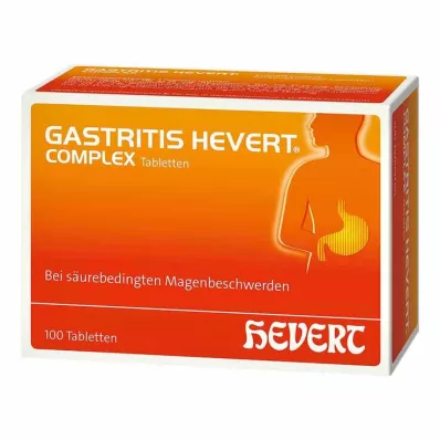GASTRITIS HEVERT Karmaşık tabletler, 100 adet GASTRITIS HEVERT Karmaşık tabletler, 100 adet
