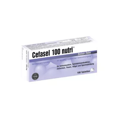 CEFASEL 100 nutri selenyum tableti, 100 adet CEFASEL 100 nutri selenyum tableti, 100 adet