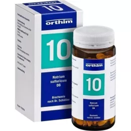 BIOCHEMIE Orthim 10 Natrum sulphricum D 6 tablet, 400 adet