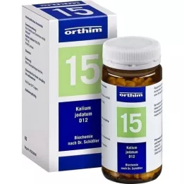 BIOCHEMIE Orthim 15 potasyum iodatum D 12 tablet, 400 adet
