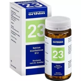 BIOCHEMIE Orthim 23 Natrum bikarbonicum D 12 tab., 400 adet