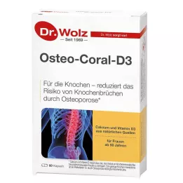 OSTEO CORAL D3 Dr.Wolz kapsülleri, 60 adet