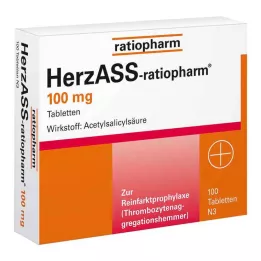HERZASS-ratiopharm 100 mg tablet, 100 adet