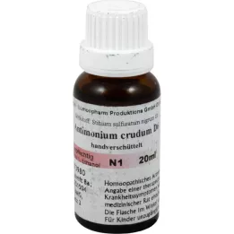 ANTIMONIUM CRUDUM D 6 Seyreltme, 20 ml