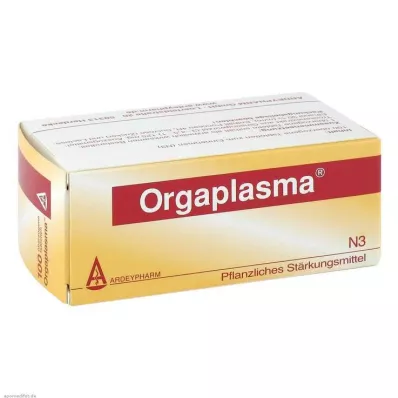 ORGAPLASMA kaplamalı tabletler, 100 adet ORGAPLASMA kaplamalı tabletler, 100 adet