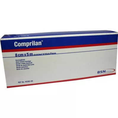 COMPRILAN elastik bandaj 8 cmx5 m, 10 adet COMPRILAN elastik bandaj 8 cmx5 m, 10 adet