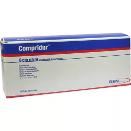 COMPRIDUR Kompresyon bandajı 8 cmx5 m, 10 adet