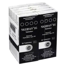 NIGERSAN D 5 tablet, 10X20 adet