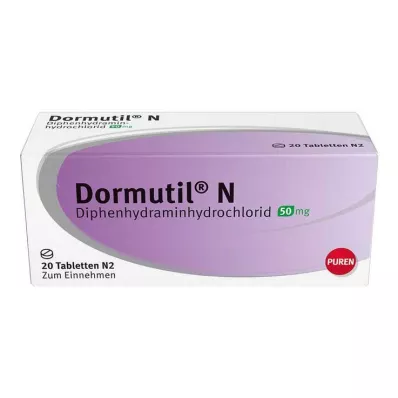 DORMUTIL N Tabletler, 20 adet DORMUTIL N Tabletler, 20 adet