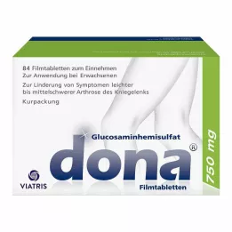 DONA 750 mg film kaplı tabletler, 84 adet