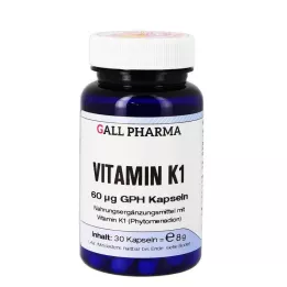 VITAMIN K1 60 µg GPH kapsüller, 30 adet