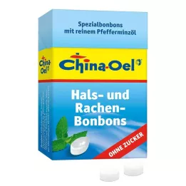 CHINA ÖL Şekersiz boğaz ve öksürük damlaları, 40 gr