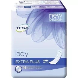 TENA LADY ekstra artı uçlar, 16 parça