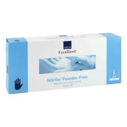 Nitril eldiven pudrasız x-long büyük, 100 parça