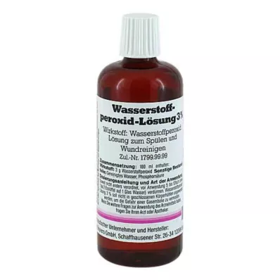 WASSERSTOFFPEROXID Çözelti %3, 100 ml WASSERSTOFFPEROXID Çözelti %3, 100 ml