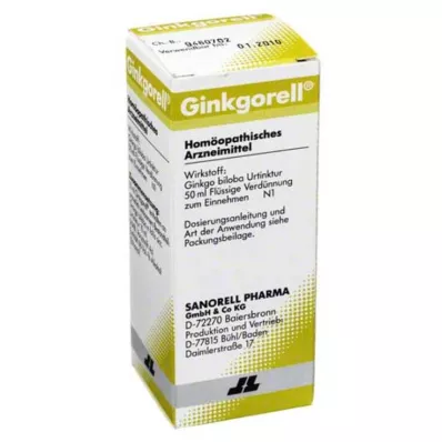 GINKGORELL Damlalar, 50 ml