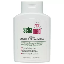 SEBAMED Vital duş + köpük banyosu, 200 ml