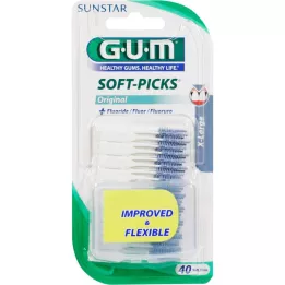 GUM Yumuşak penalar x-large, 40 adet
