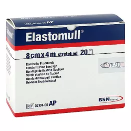 ELASTOMULL 8 cmx4 m elastik sabitleme bandı, 20 adet