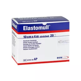 ELASTOMULL 10 cmx4 m elastik sabitleme bandı, 20 adet
