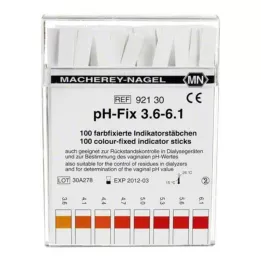 PH-FIX Gösterge şeritleri pH 3.6-6.1, 100 adet
