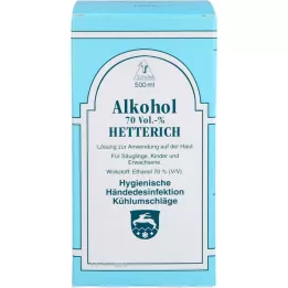 ALKOHOL %70 H/H Hetterich, 500 ml