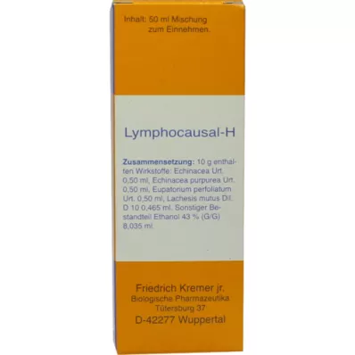 LYMPHOCAUSAL H damlası, 50 ml